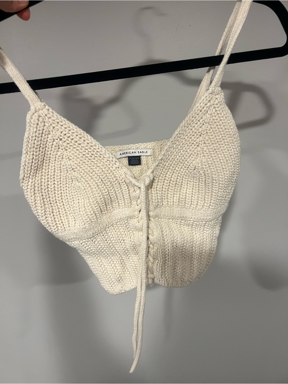 Crochet crop top